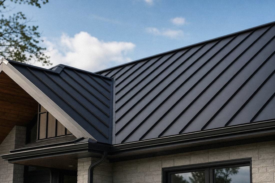 Standing seam metal roof