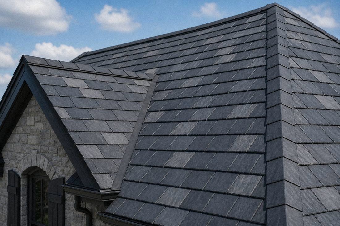 DaVinci slate-style roof material